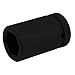 Aexit 1-inch Square Hand Operated Tools Drive 30mm Inner Hex 80mm Length CR-MO Steel Black Impact Socket Model:21as640qo201