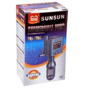 PREMIER PLANTS SUNSUN Submersible Pump HQJ-700G | Aquarium submersible Power Heard | Both for Fresh & Sea Water