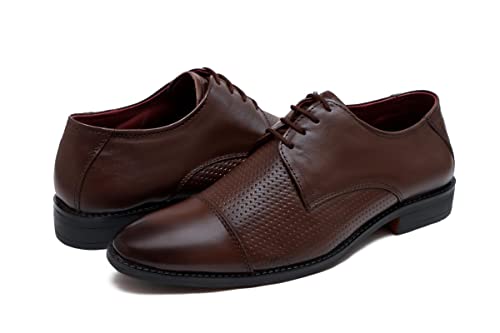 Image of ARAMISH Men's Leather Formal Derby Shoe (UK 5 to UK 10)