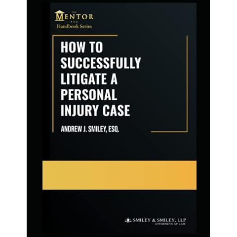 How to Successfully Litigate a Personal Injury Case: A Practical Guide (The Mentor Esq. Handbook Series) Cover
