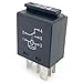 3-Piece Set #404 7M0951253C Relay 12VDC 30A 5-Pin Plug-in Multipurpose Automotive Relay Compatible for Some Volkswagen and Audi Vehicles