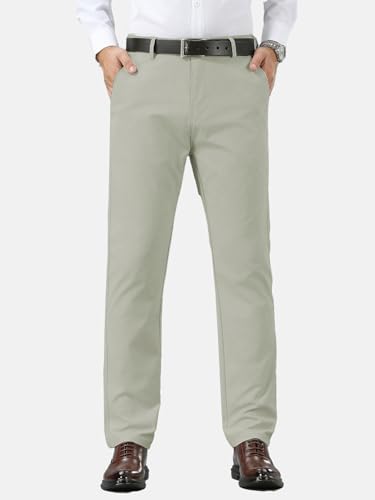 Image of TAGDO Men's Cotton Casual Trousers | Slim Fit Formal Pants for Man | Comfortable & Breathable Fabric | Stylish Office Wear | Everyday Casual Pant for Men