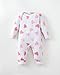 Renotemy Newborn Baby Girl Boy Clothes Fall Winter Essentials 11-Piece Layette Set with Bodysuits, Pants, Hat, Blanket Infant Unisex Outfit Gift Sets for Coming Home, Hospital (0-3 Months,Heart Print)