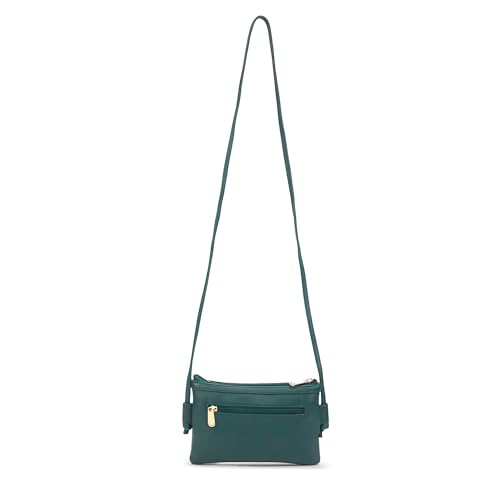 Image of Caprese Nellie Small Crossbody Bag for Women with Adjustable Strap & Zipper Closure for Comfortable Wear | Versatile Handbag for Everyday Use, Travel, and Special Occasions
