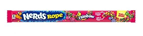 Amazon | Nerds Rope Rainbow Candy, 0.92 Ounce Package, 24 Count
