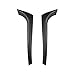 Compatible For VW Golf 5 MK5 GTI R32 Hatchback 2005-2009 Rear Side Spoiler Wing Lip Tail Trunk Window Splitter Trim Canard Cover(Glossy Black)