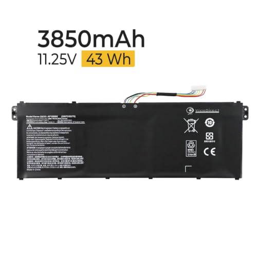 Batterie pour Acer Swift 3 SF314-42-R3WG 3850mAh 11,52V par Visiodirect