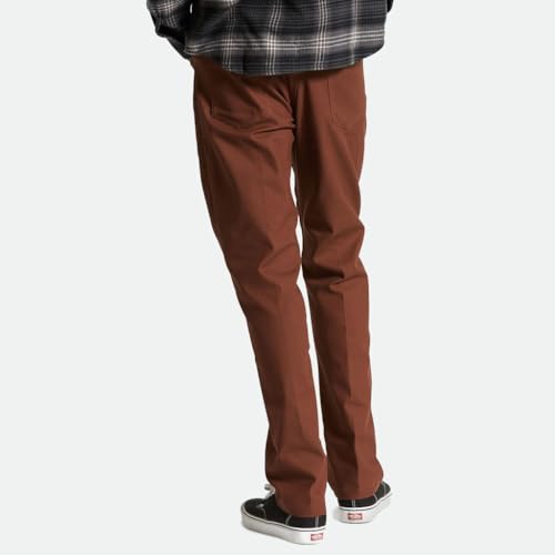 Pantalon de travail marron BRIXTON Builders 5 Pocket pour artisan - 2