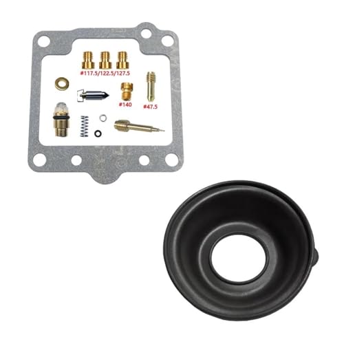 Kit De Reparación De Carburador De Motocicleta para Yamaha SR250, Carburador para Mikuni BS34 con Flotador, Piezas De Repuesto Kit De Reparación De Carburadores(Color 3)