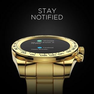 Image of Fire-Boltt Blizzard 32.5mm (1.28 inch) Display, Bluetooth Calling Smartwatch (Gold)