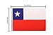 LoveVC Chile Flag Chilean Flag, 100 Feet National Country World String Flags Banners,International Party Decorations Supplies for World Cup,Olympics