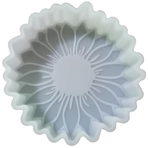 Fuehbur Sunflower with Filaments Freshie Silicone Mold, 2025 Beautiful Flower Mold for Freshies Baking Aroma Beads - Handmade Soap Resin Molud【XL Size】 Cover