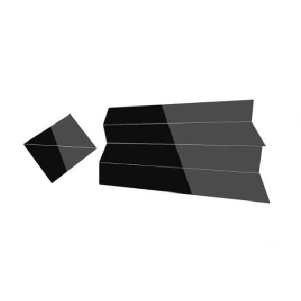 Bertdcx One Color For Chrysler 300C 2004-2009 6Pcs Window Trim Covers Center Film Column B C Pillar Posts Sticker Auto Parts
