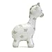 Child to Cherish Spotted Giraffe Piggy Bank, Gray