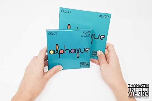 Thomastik 640840 Infeld Saiten für Cello Nylonkern, Satz 4/4 Mensur 700mm/27.6 Zoll medium