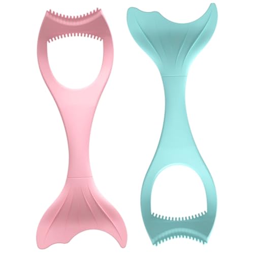 OHPHCALL Eyeliner Stencil Tool Mascara Shield Lash Spoolie Eye Shadow Applicators Gel Eyeliner Makeup Aid 2pcs Set