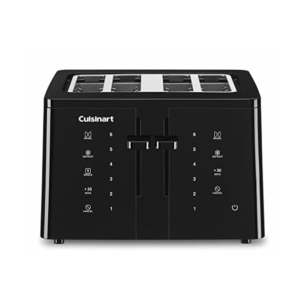   Cuisinart-4-Slice-Touchscreen-Toaster-Black-CPT-T40P1
