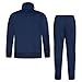 adidas Boy's Tricot Tracksuit Jacket Jogger Pant Set, Collegiate Navy Blue, 7