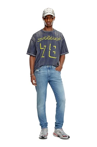 Image of Diesel Mens 2019 D-strukt | Medium waist slim fit with stretch denim comfort
