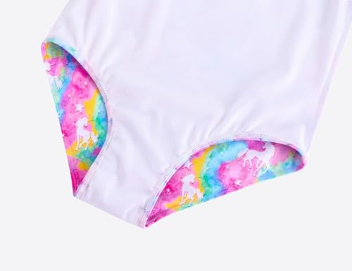 Image of Girls Swimsuits One-Piece Bathing Suits Multicolor Kids Sport Summer Beach Swimwear for 2-10 Years Old