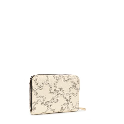 Monedero Tous beige compacto para bolsos pequeños de mujer 2