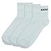 Skechers 3 Paar Unisex Quarter Socken SK42017, Farbe:White, Socken & Strümpfe:39-42