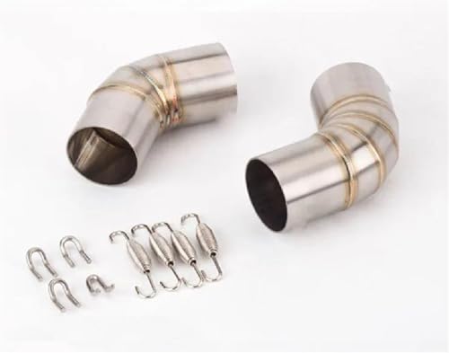 Tuyau d'échappement moto inox pour Ducati Monster 696 796 contre fuite et rouille