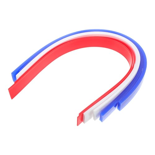 KICHOUSE 6 Piezas Regla de Silicona para Hornear, Guías Reutilizables para Rodillo de Masa Espesores de 2, 4 y 6 Mm, Herramienta para Pastelería en Casa