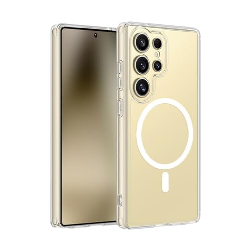 for Galaxy A15 �p �P�[�X MagSafe�Ή� �N���A �\�t�gTPU+PC�o�b�N�v���[�g 2 in 1�J�o�[ ���������� �ϏՌ� ������� ���C�����X�[�d�Ή� �T���X�� �M�����N�V�[ A15 �X�}�z�P�[�X �}�O�Z�[�t�Ή� �ԍڃz���_�[�Ή� ��