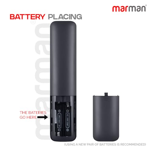 Image of marman Compatible with Oneplus Tv Remote Control Non Voice Command Suitable for 4K UHD QLED Smart Android Television with hotkeys for Netflix and Prime Video - Match Key by Key with Original Remote