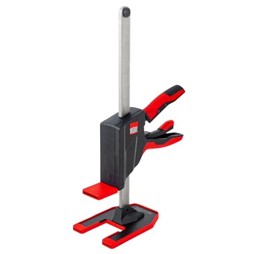BESSEY BEYCEPS BEY23 Einhand-Montagewerkzeug Heben/Spreizen 5-230 mm Spannen 170-390 mm Montagearbeiten mit bis zu 180 kg Hubkraft Hebewerkzeug Gewicht 1 60 kg Schwarz/Rot