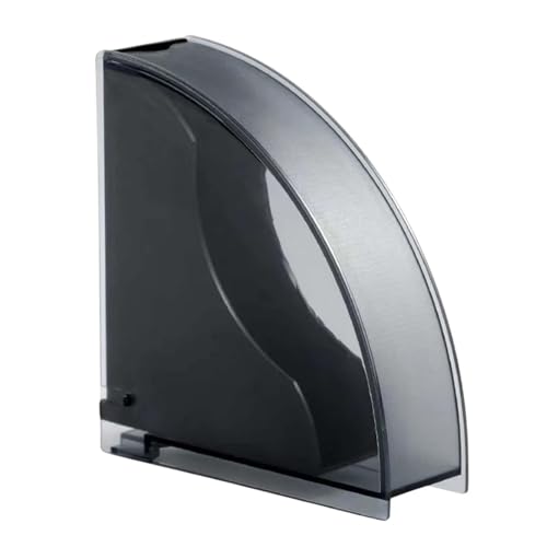 Porte-filtre À Café Avec Couvercle | Support Acrylique De Stockage De Filtre À Café Anti-poussière, Support De Papier Compact, Distributeur De Papier En Forme D'éventail Pour Filtre À Café