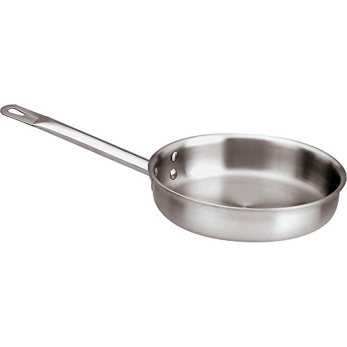 Casserole Basse Paderno 12508-24 en Acier Inoxydable Durable - 2