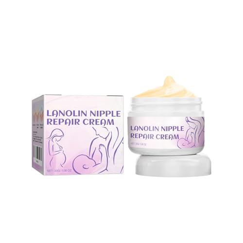 Crema de Lanolina Purelan para Pezones, Alivio para Pezones Doloridos y Piel Secaa,100% Natural,Calma,30G