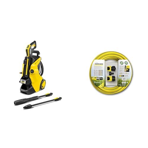 Kärcher Nettoyeur Haute Pression K 5 Power Control: Support Intelligent par Une App pour Les tâches de Nettoyage Multiples Jaune & 2.643 233.0 Brosse Triangulaire Accessoire - vue 8