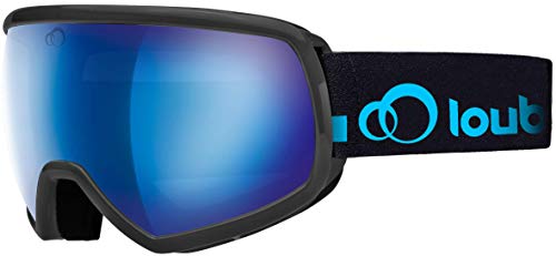 Categoria 3 Loubsol - Maschera da Sci Ares con Schermo a Specchio Blu Cat.3, da Uomo, Taglia: L