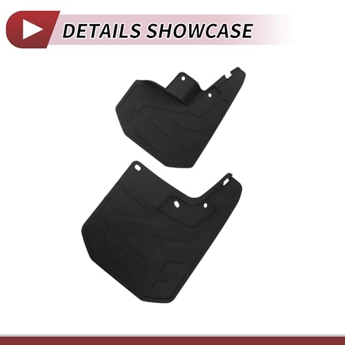Image of 1 Set Mud Flaps Splash Guards for Chevrolet Colorado 2023-2024 Front and Rear Mud Guards W /Mount Accessories