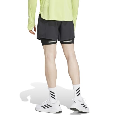 adidas Men's Ultimate Running Reflective Two-in-one Shorts4