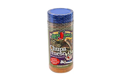 Authentic Chupa Hueso Taco Seasoning | All-Purpose Texan Mexican Seasoning (12 oz) 1-Pack Chef s Choice - Great on Meat, Brisket, Poultry, and Seafood | Includes Thank You Note by TexMex Flavors