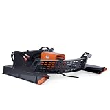 Titan Attachments Economy Series 66' Skid Steer Brush Cutter Attachment, Replaceable 3 Blade Assembly and Reinforced Frame, Clear Tall Grass & Overgrowth, Hydraulic Land Clearing Accessories
