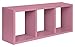 MODULARREDO Tristano Mensola, Legno, Rosa Blush, 15.5 x 70 x 30 cm