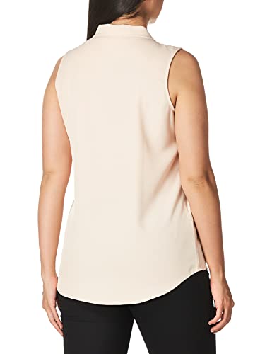 Calvin Klein Sleeveless Blouse – Business Casual Tops For Women (Standard And Plus), Blush, X-Large #TOP2
