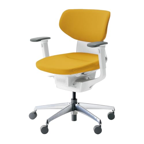 コクヨ イング オフィスチェア クッションタイプ 可動肘 オリーブイエロー CR-GA3211E1G41S-VN (メーカー配送・設置・組立) (B085QPH5HD) Amazon価格推移・価格追跡