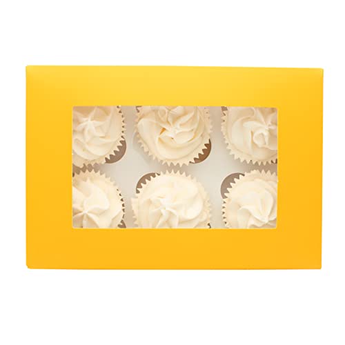 CULPITT 6/12 Cupcake Box, 20 Pack, Cupcake Boxes to Carry Tasty Treats - Image 3