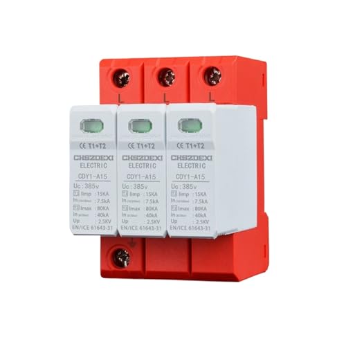 Parafoudre 10/350 T1 3P-15KA module de protection contre la foudre pour tableau