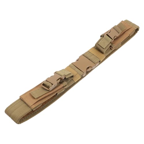 045 Tactical Waist Belt Heavy-Duty Training Belt for Outdoor Activities Adjustable Size Sturdy Fabric for Camping and Hunting