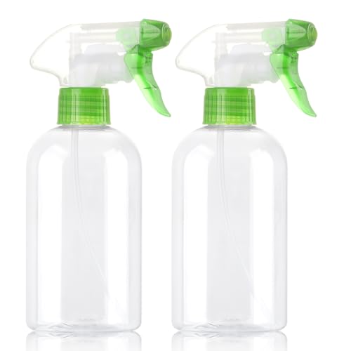 Image of Bynccea Spray Bottle Empty Spray Bottles PET -10 oz/300 ml Plastic Water Sprayer bottles Refillable Containers Fine Mist Small Spray Bottles for Cleaning Solutions, Cooking, Hair
