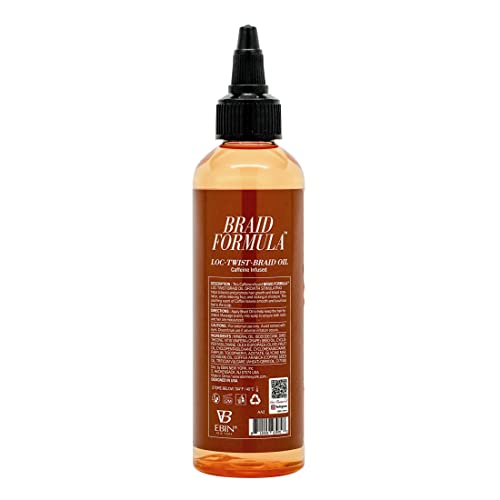 image for EBIN NEW YORK Braid Formula Loc, Twist, Braid Oil - 4oz/120ml | Moistu