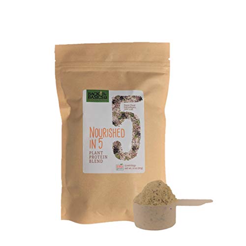 Back to the Basics 101 Nourished in 5 Has Five Superfood Ingredients – Organic Blend of 5 Ground Plant Seeds: Plant Protein from- Sunflower, Pumpkin, White Quinoa, Black Chia, and Hemp Seeds - Image 4