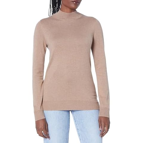Amazon Essentials Women's Lightweight Mockneck Jumper Cover